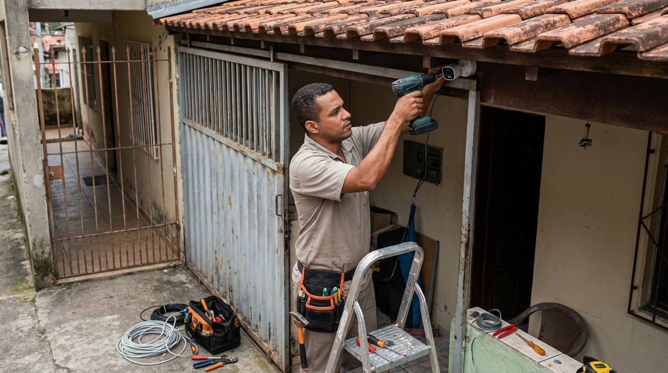 Instalacao de cameras de seguranca em Ipatinga‑MG