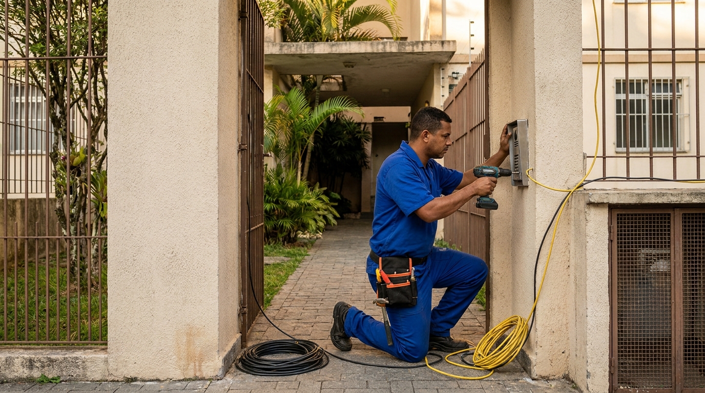 Instalacao de interfone profissional em Ipatinga‑MG