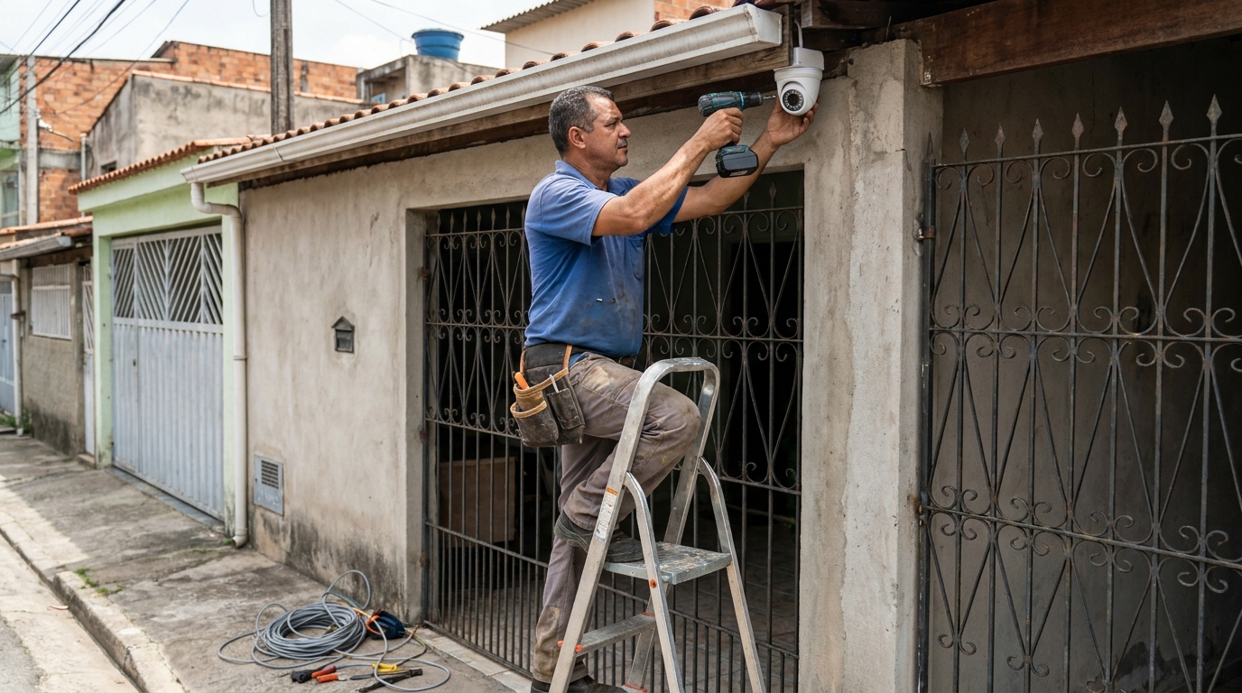 Instalacao de sistema de monitoramento em Ipatinga‑MG